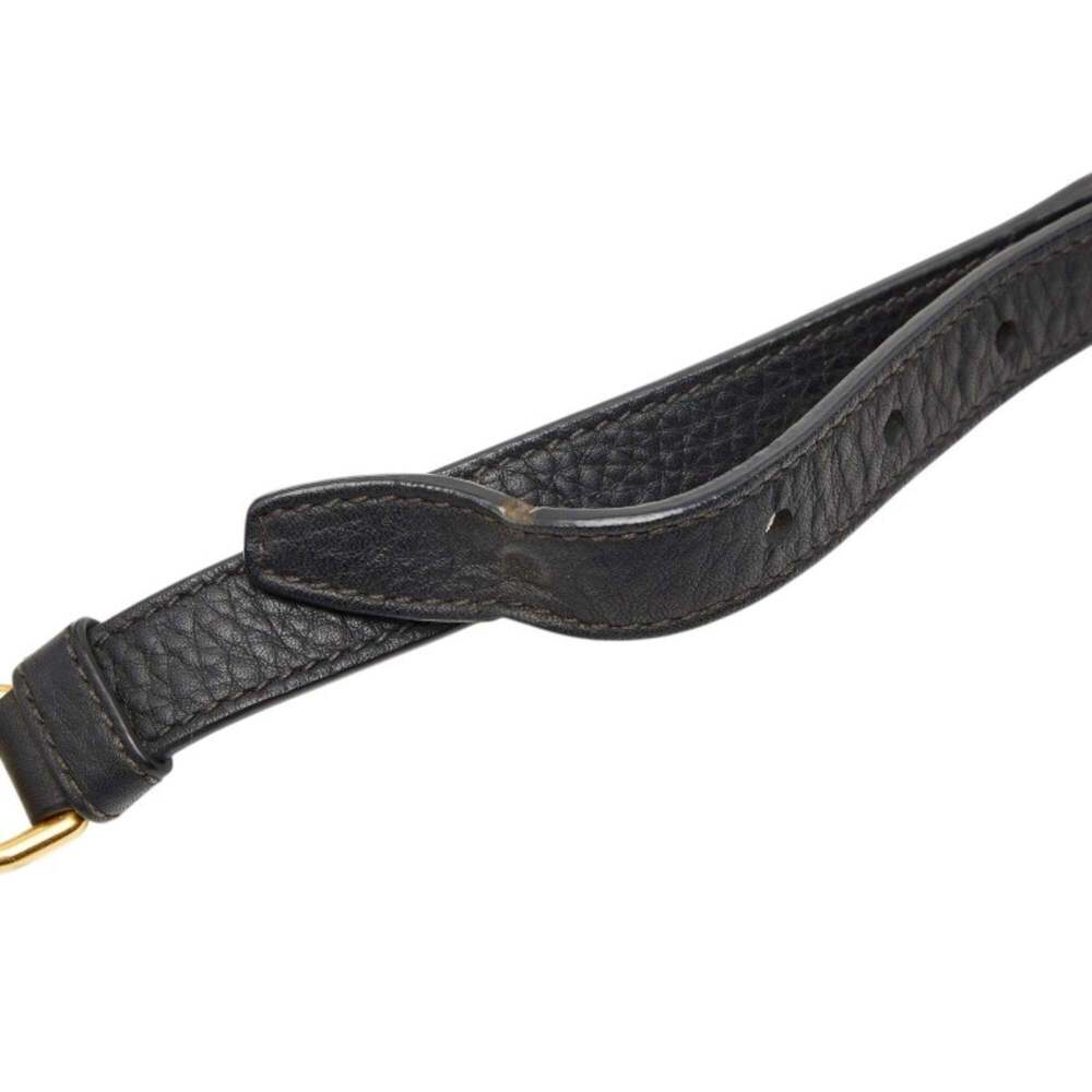 PRADA Black Leather Shoulder Bag - Picture 9 of 13